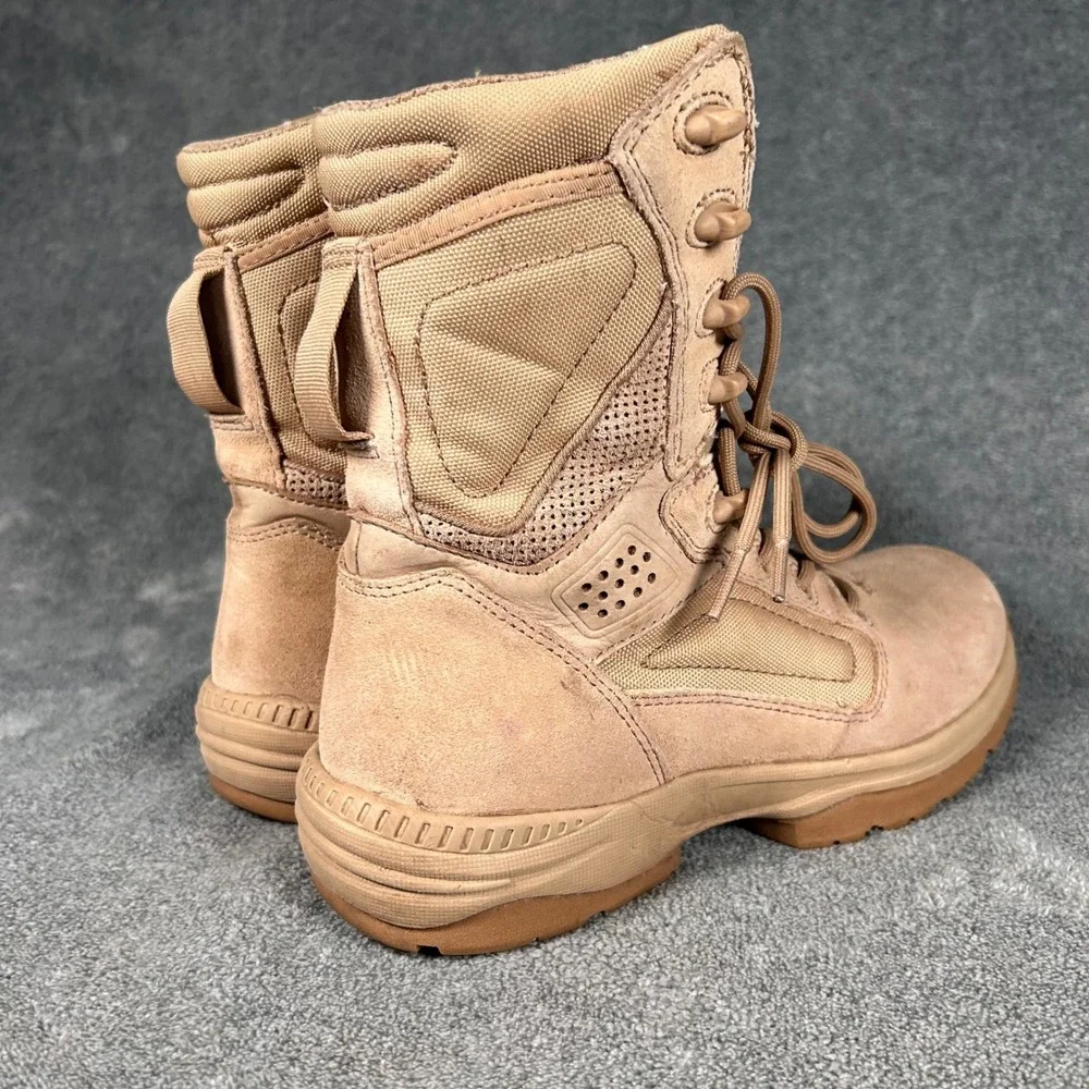 Altama Tactical Combat Boots Coyote Tan Suede Lace Up Mens 6.5 3658R